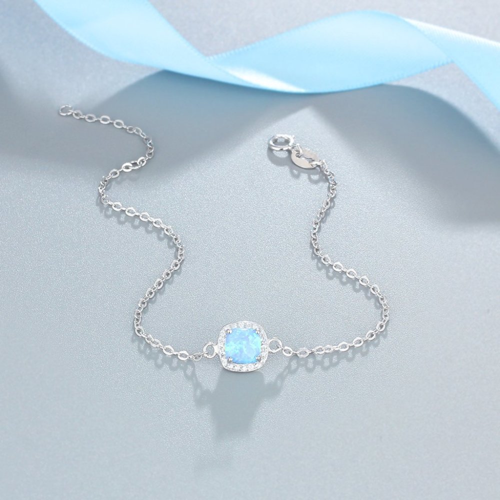 Brand New 925 silver bracelet Valentine Gift B002 - Picture 5 of 6
